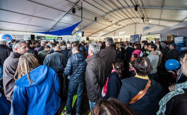 Zespół ENERGA Sailing w oczekiwaniu na wyścig przez Atlantyk