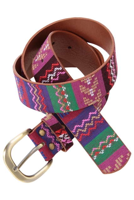 BELT AZTEC PURPLE 7.95EUR