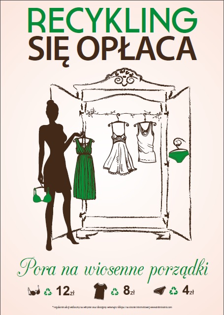 INTIMISSIMI rozdaje kupony za oddanie starych ubrań w projekcie recyklingowym